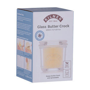 KILNER | Butterfässchen aus Glas, 200 ml