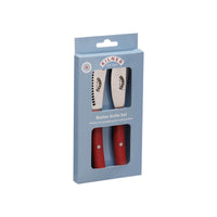 KILNER | Buttermesser, rot, 2 Griffe