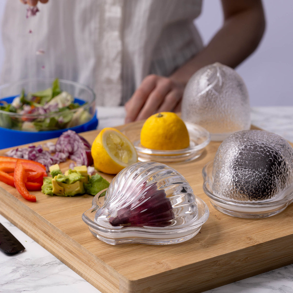 KILNER | Frischhaltebehälter, LEMON Keeper, klar