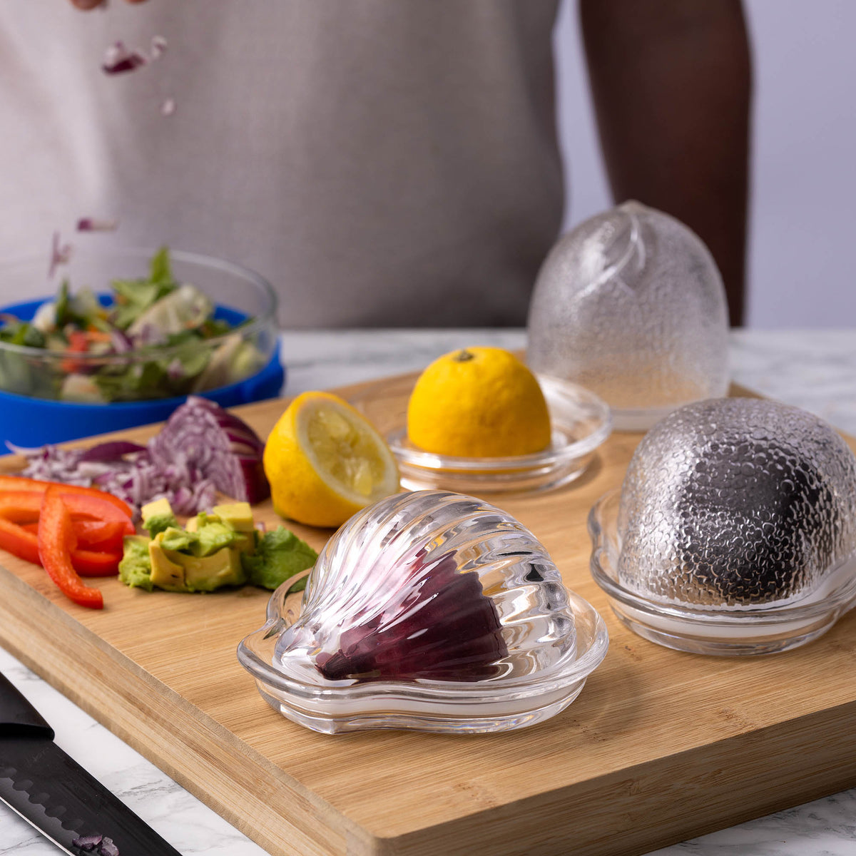 KILNER | Frischhaltebehälter, ONION Keeper, klar