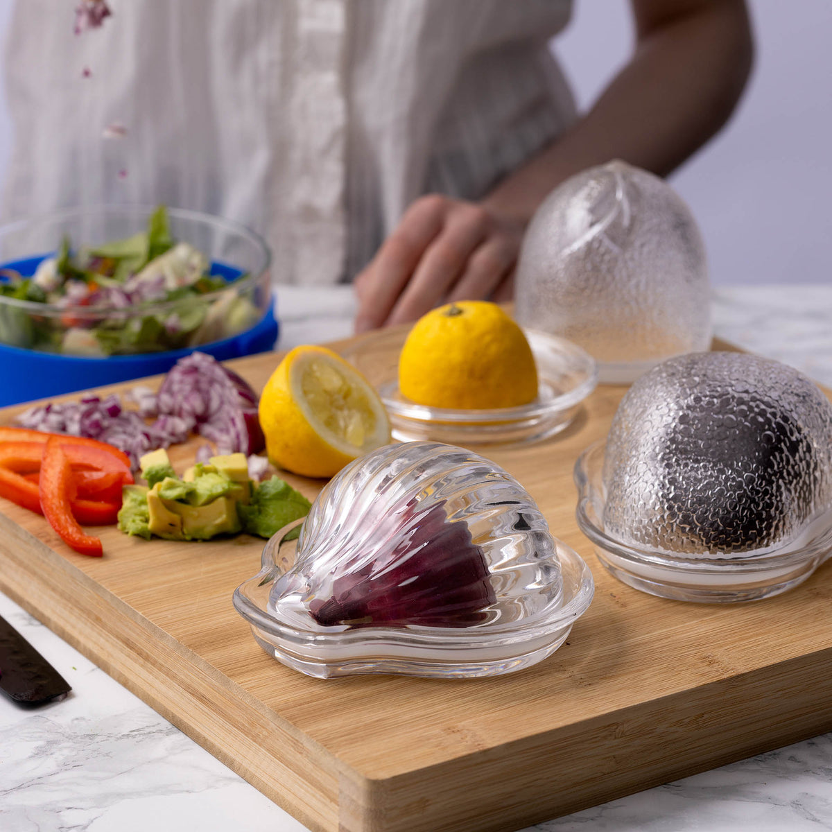 KILNER | Frischhaltebehälter, ONION Keeper, klar