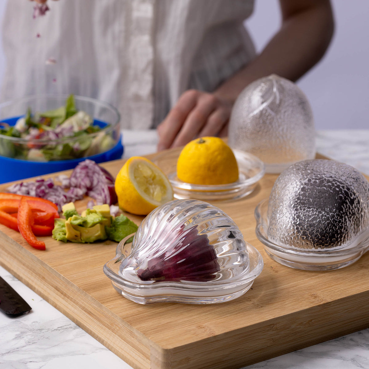 KILNER | Frischhaltebehälter, AVOCADO Keeper, klar