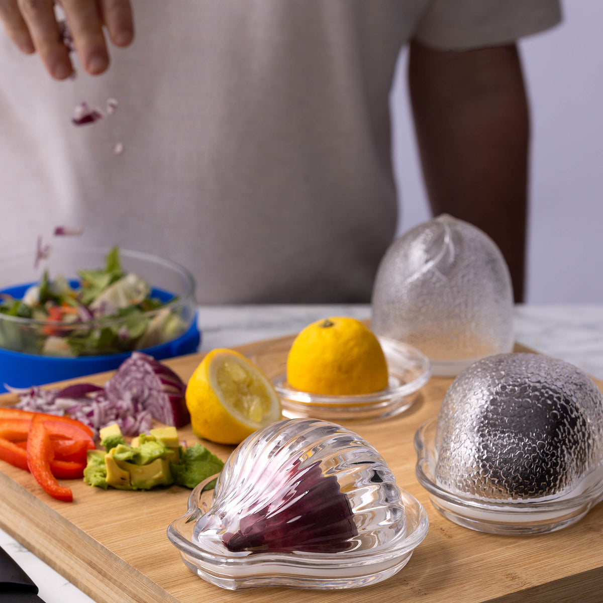 KILNER | Frischhaltebehälter, AVOCADO Keeper, klar