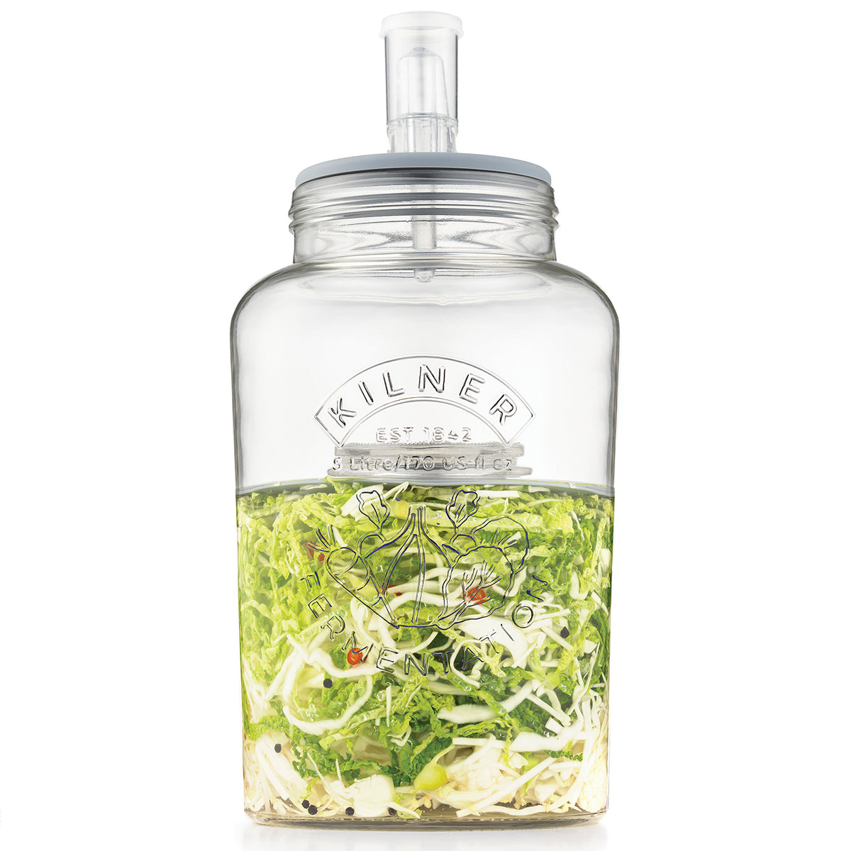 Fermentations-Set 5 Liter, 5 teilig Kilner