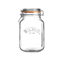 Bügelglas 1,5 L, quadratisch Kilner