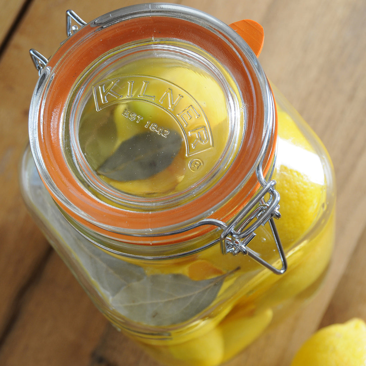 Bügelglas 1,5 L, quadratisch Kilner