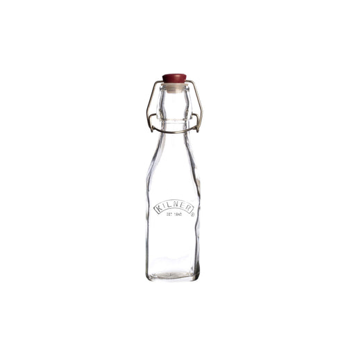 Bügelflasche 250 ml, klassisch eckig Kilner