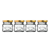 Mini Marmeladengläser Set 55 ml, 4 Stück Kilner