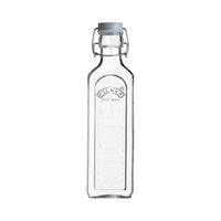 Bügelflasche 600 ml, modern quadratisch Kilner