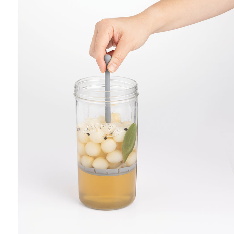 Weithalsglas mit Heber 1 Liter Kilner