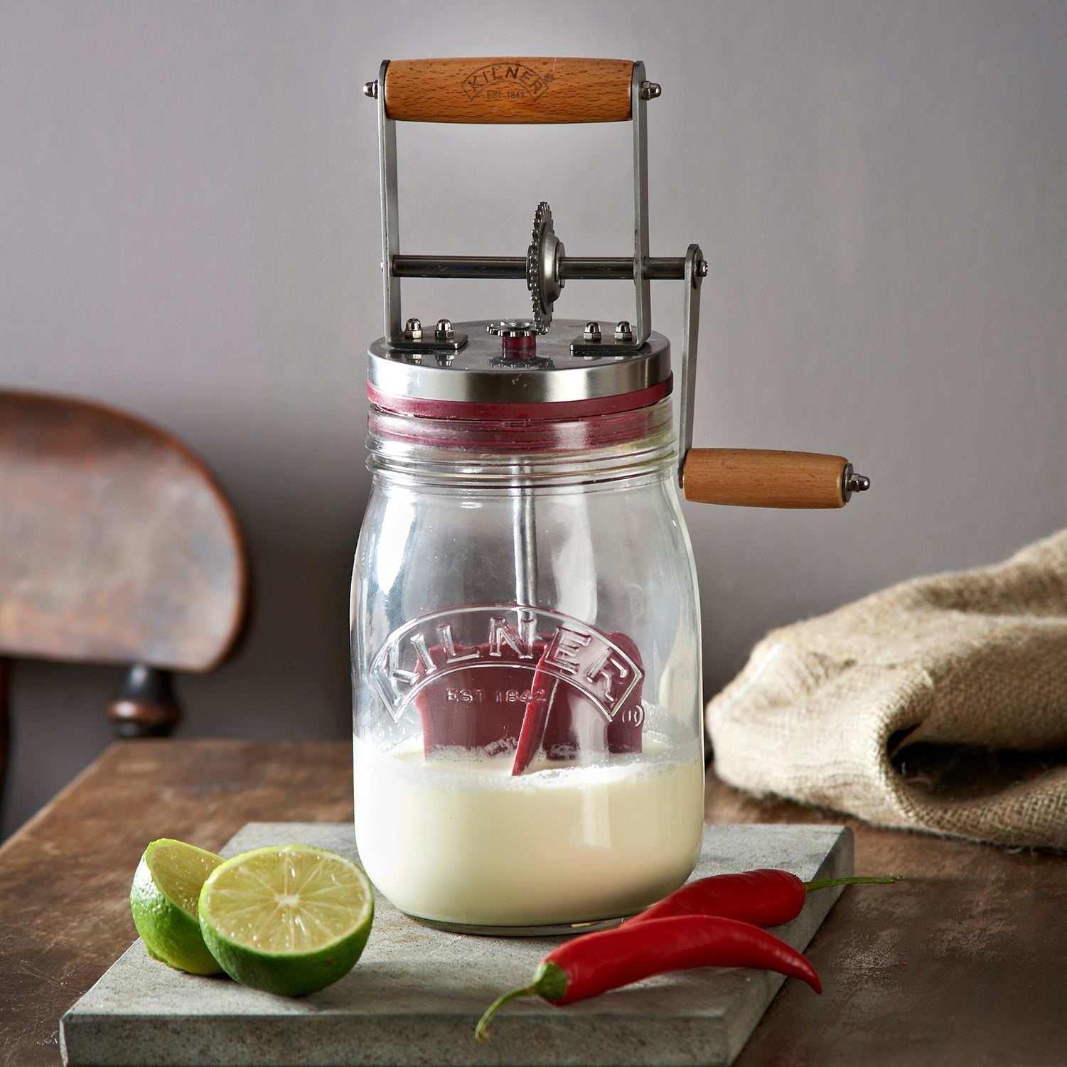 Hausgemachte Butter – Kilner