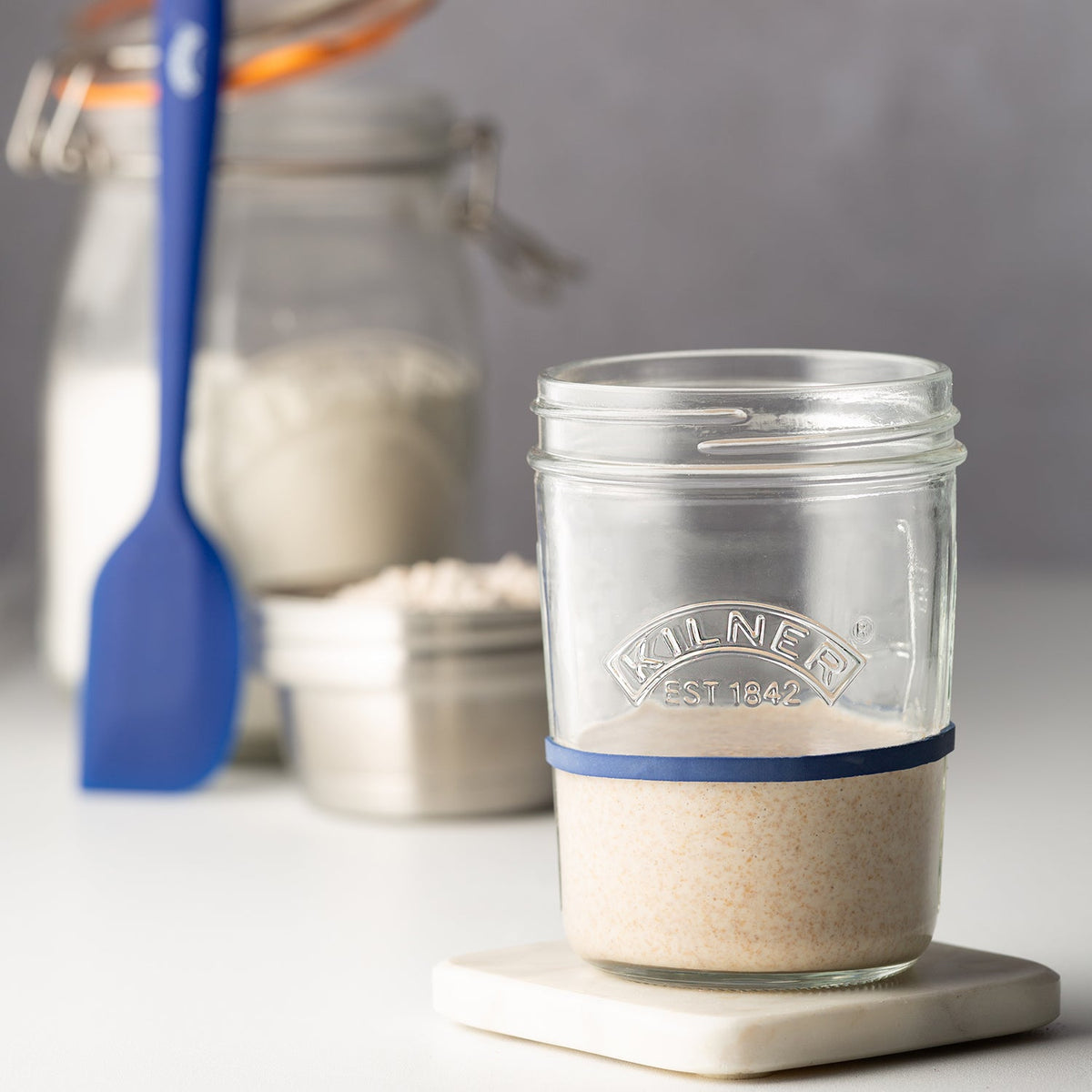 sauerteig aufbewahren behälter Sauerteig Set 350 ml, 5-teilig